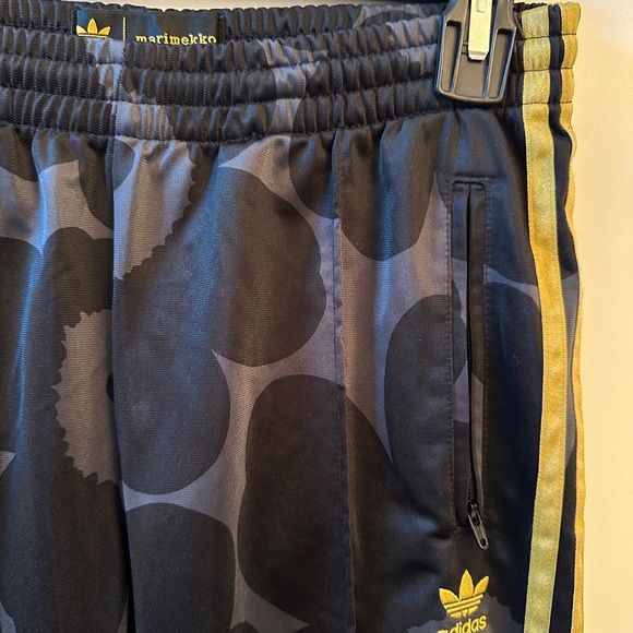 Adidas x Merrimeko Black and Gold Track Pants - Picture 2 of 4
